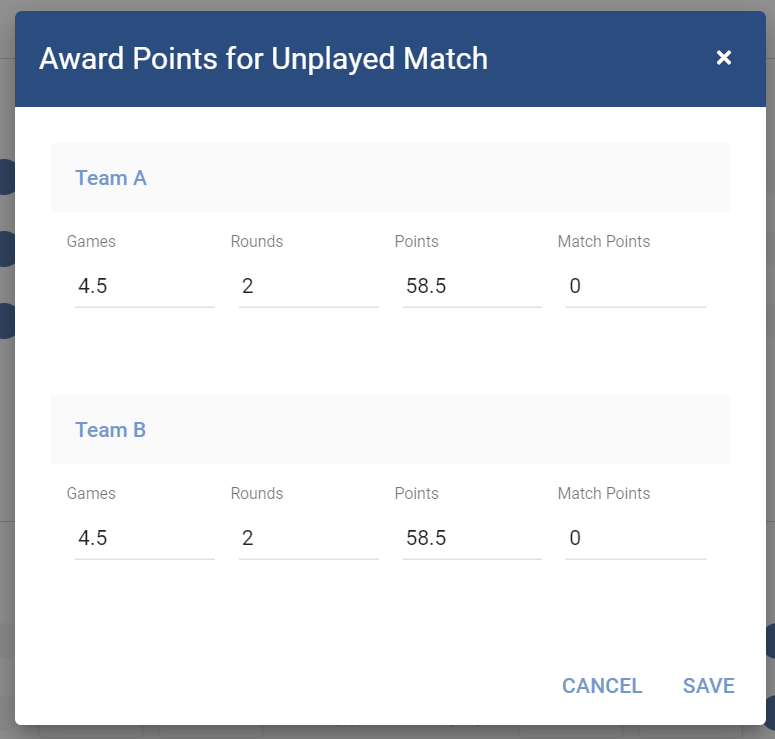 Award Points